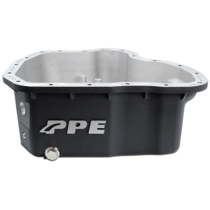 PPE - PPE Black High-Capacity Deep Duramax Engine Oil Pan for 2011-2016 LML 6.6L - Image 1